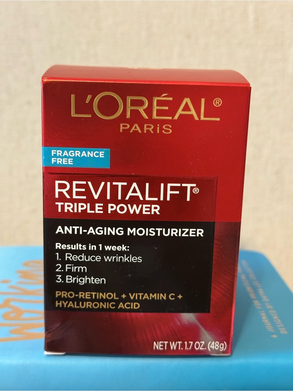 L'Oreal Revitalift Triple Power Anti-Aging Moisturizer - Red